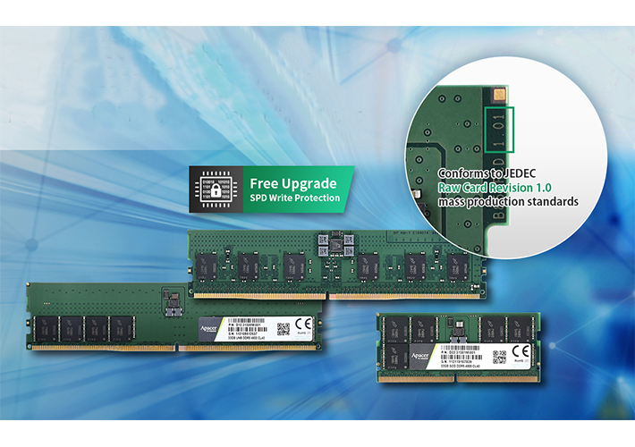 Foto Memorias industriales DDR5 en versiones JEDEC 1.0 